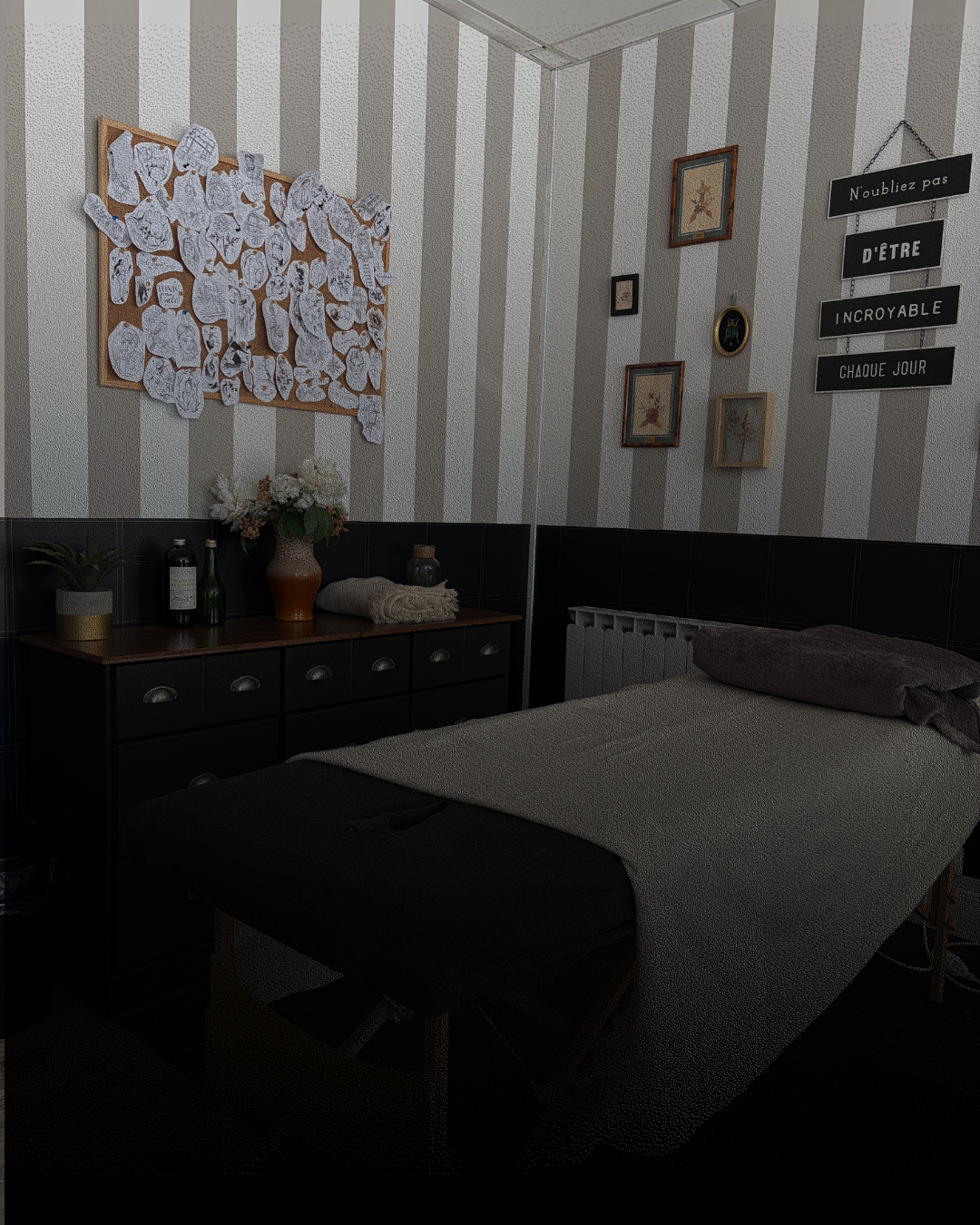 Table de massage bien-être